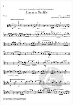 Romance Oubilee von Franz Liszt 
