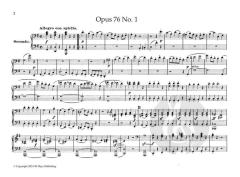 String Quartets op. 76 1-3 von Joseph Haydn 