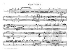 String Quartets op. 74 1-3 von Joseph Haydn 