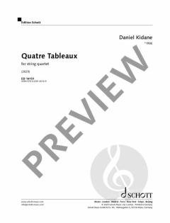 Quatre Tableaux  von Daniel Kidane 