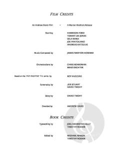 Auf der Flucht  von James Newton Howard 