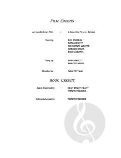 Ghostbusters  von Elmer Bernstein 