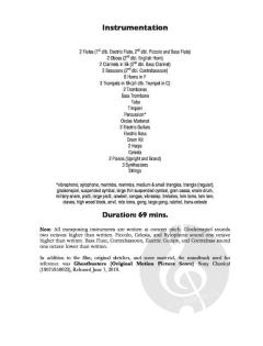 Ghostbusters  von Elmer Bernstein 