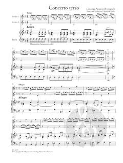 6 Concerti op. 1/3-4 von Giuseppe Antonio Brescianello 