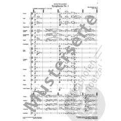 Sinfonie Nr. 1 op. 14 von Max Baumann 