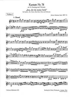 Jesu, der du meine Seele von Johann Sebastian Bach 