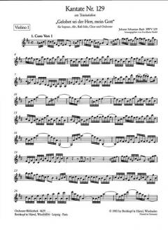 Gelobet sei der Herr, mein Gott von Johann Sebastian Bach 