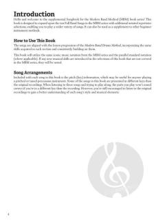 Modern Band Method Drums 1 