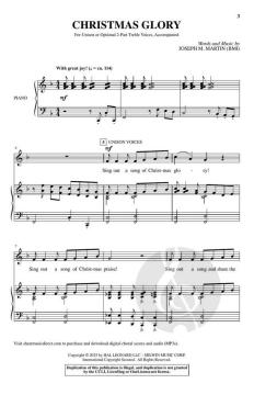 Christmas Glory von Joseph M. Martin 