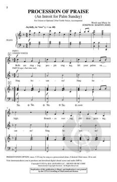 Procession of Praise von Joseph M. Martin 