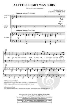 A Little Light Was Born von Joseph M. Martin 