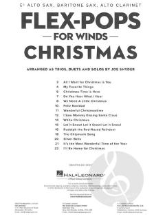 Flex-Pops for Winds: Christmas - Eb Instruments 