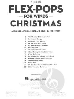 Flex-Pops for Winds: Christmas - F Horn 