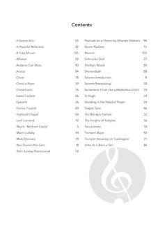Selected Works for Organ von Christopher Tambling 