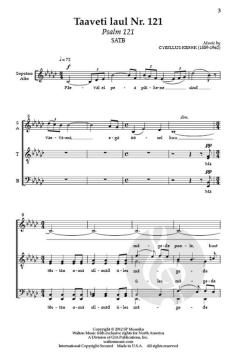 Taaveti laul Nr. 121 von Cyrillus Kreek 