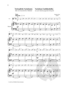 Vertrauliche Variationen über ein französisches Volkslied von Monika Herr 