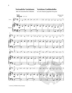 Vertrauliche Variationen über ein französisches Volkslied von Monika Herr 