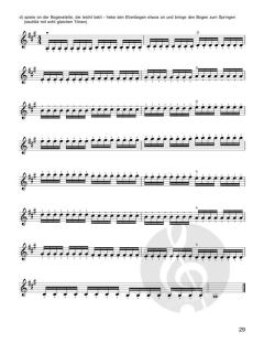 Bogentechnik beim Geige spielen von Susanne Hofmann 