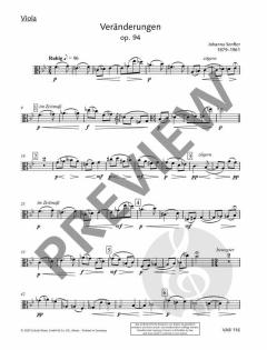 Veränderungen d-Moll op. 94  von Johanna Senfter 