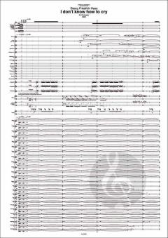 I don't know how to cry von Georg Friedrich Haas 