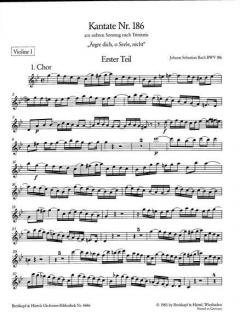 Ärgre dich, o Seele, nicht von Johann Sebastian Bach 