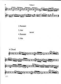 Ärgre dich, o Seele, nicht von Johann Sebastian Bach 