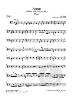 Flötenkonzert Nr. 3 D-Dur von Carl Stamitz 