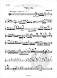 Four Airs von Kevin Puts 