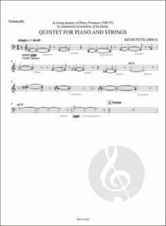 Quintet (The Red Snapper) von Kevin Puts 