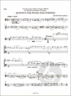 Quintet (The Red Snapper) von Kevin Puts 