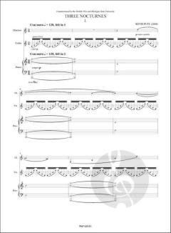 3 Nocturnes von Kevin Puts 
