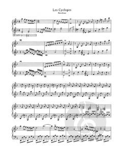 Les Cyclopes - Les Sauvages von Jean-Philippe Rameau 