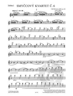 Streichquartett Nr. 6 op. 68 von Viktor Kalabis 