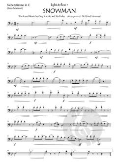 Snowman - der winterliche Tophit von Sia von Greg Kurstin 