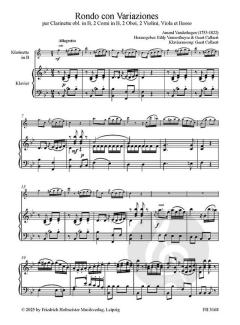 Rondo con Variaziones von Amand Vanderhagen 
