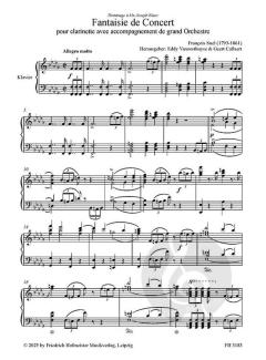 Fantaisie de Concert von Joseph-François Snel 