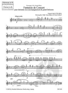 Fantaisie de Concert von Joseph-François Snel 