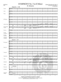 Scherzo von Dmitri Schostakowitsch 