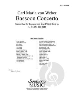 Bassoon Concerto op. 75 von Carl Maria von Weber 