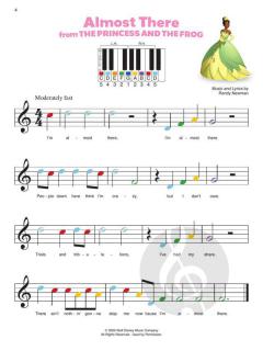 Piano-by-Color: Disney Princess Collection 