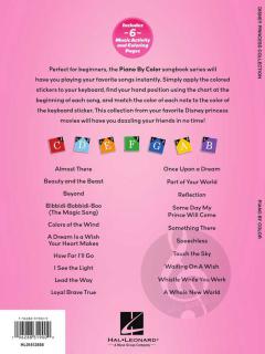 Piano-by-Color: Disney Princess Collection 
