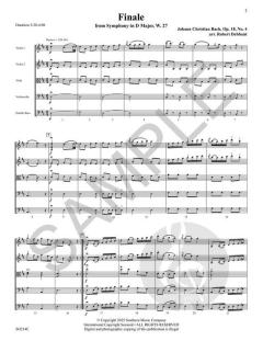 Finale von Johann Christian Bach 