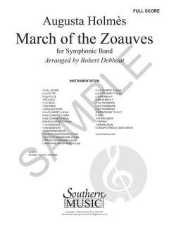 Triumphal March: Zouaves von Augusta Holmès 