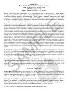 Bolero von Maurice Ravel 