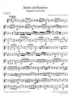 Bastien und Bastienne KV 50 von Wolfgang Amadeus Mozart 