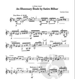An Illusonary Étude by Satiro Bilhar von Luciano Lima 