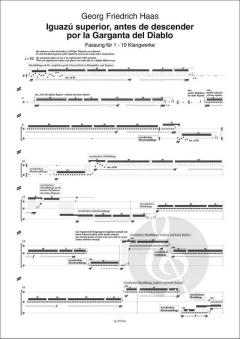 Iguazu superior antes de descender por la garganta von Georg Friedrich Haas 