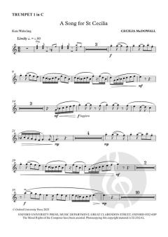 A Song for St Cecilia von Cecilia McDowall (Download) 