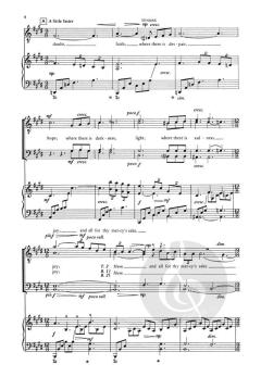 Lord, make me an instrument of thy peace von John Rutter (Download) 