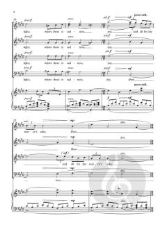 Lord, make me an instrument of thy peace von John Rutter (Download) 